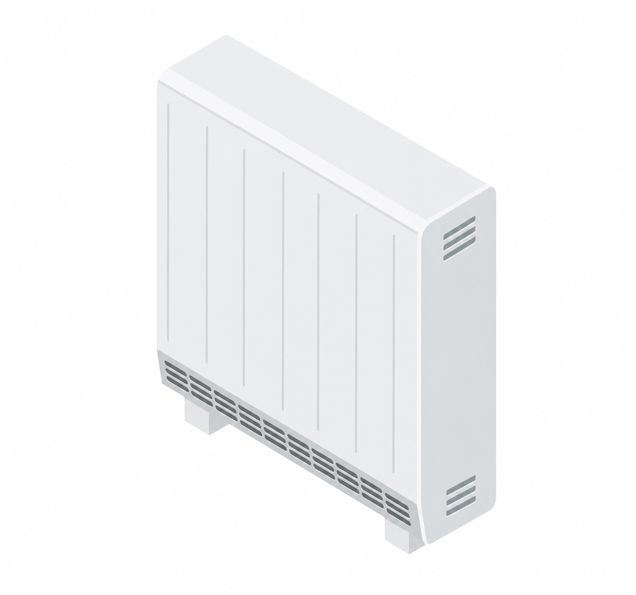 Heater Refurbished in Green Style