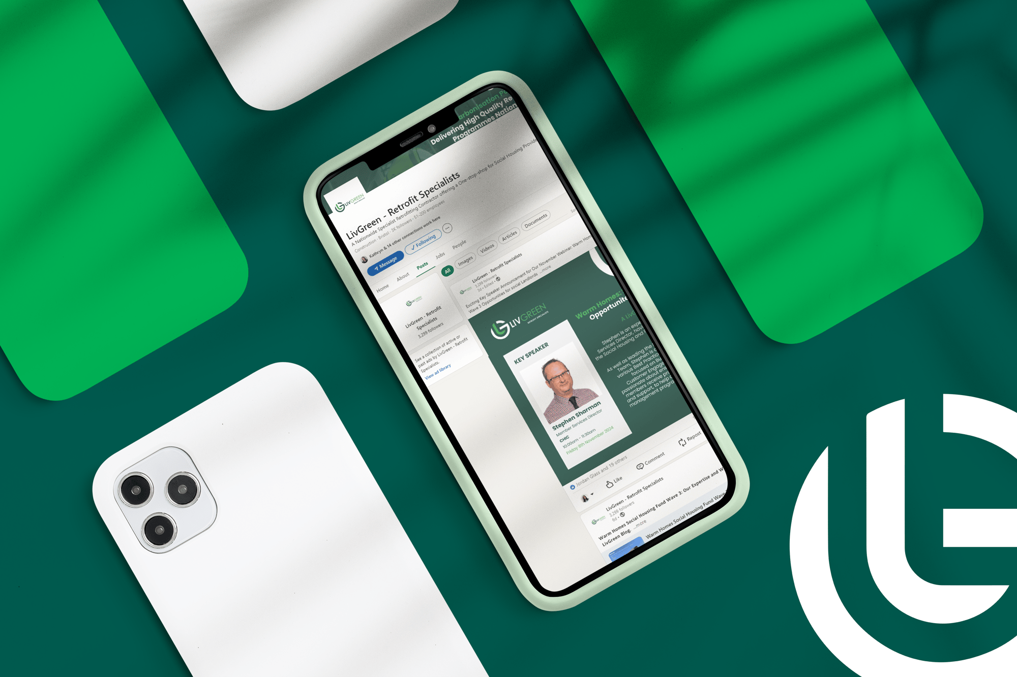 LivGreen Social Mock up