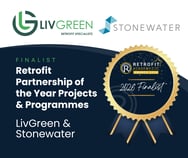FINALIST: RETROFIT PARTNERSHIP OF THE YEAR PROJECTS & PROGRAMMES - LIVGREEN & STONEWATER